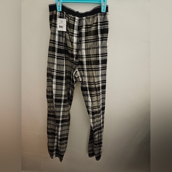 George Men's NWT Lounge Relax Pajama Pants Sleep Plaid Pattern PJ pj Medium BNWT - Picture 3 of 6